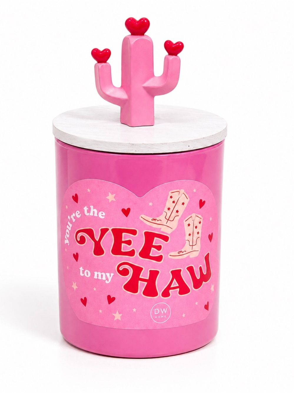 DW Home “You’re The Yee To My Haw” Candle New Western Valentine Decor